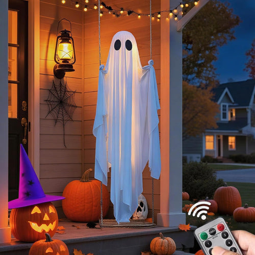 👻✨ 5FT LED GLOWING GHOST SWING