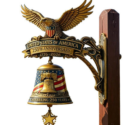 🔔🔔 Ring in the Semiquincentennial: 1776-2026 "Spirit of Liberty" Eagle Bell
