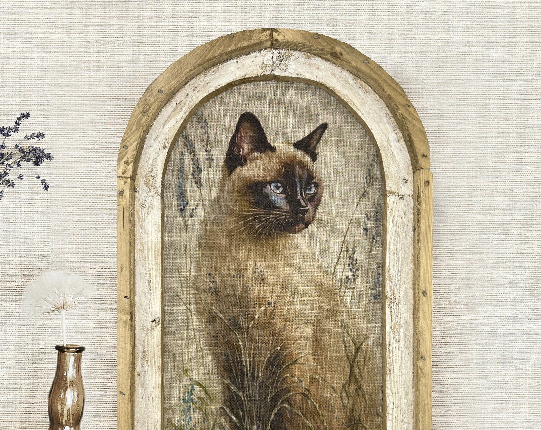 Watercolor Siamese Cat