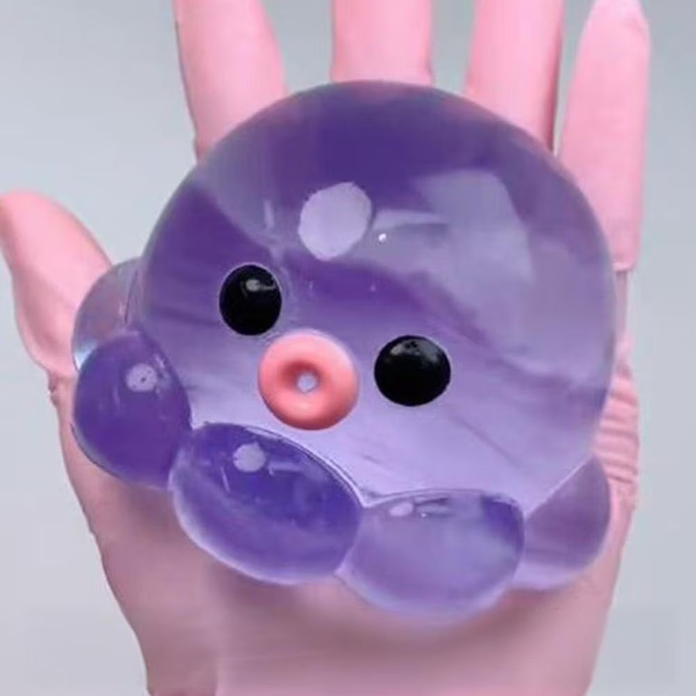 🫧The Original Transparent Water Ball & Octopus Stress Ball Splat! - Premium Slow-Rising Stress Relief Squishy Toy