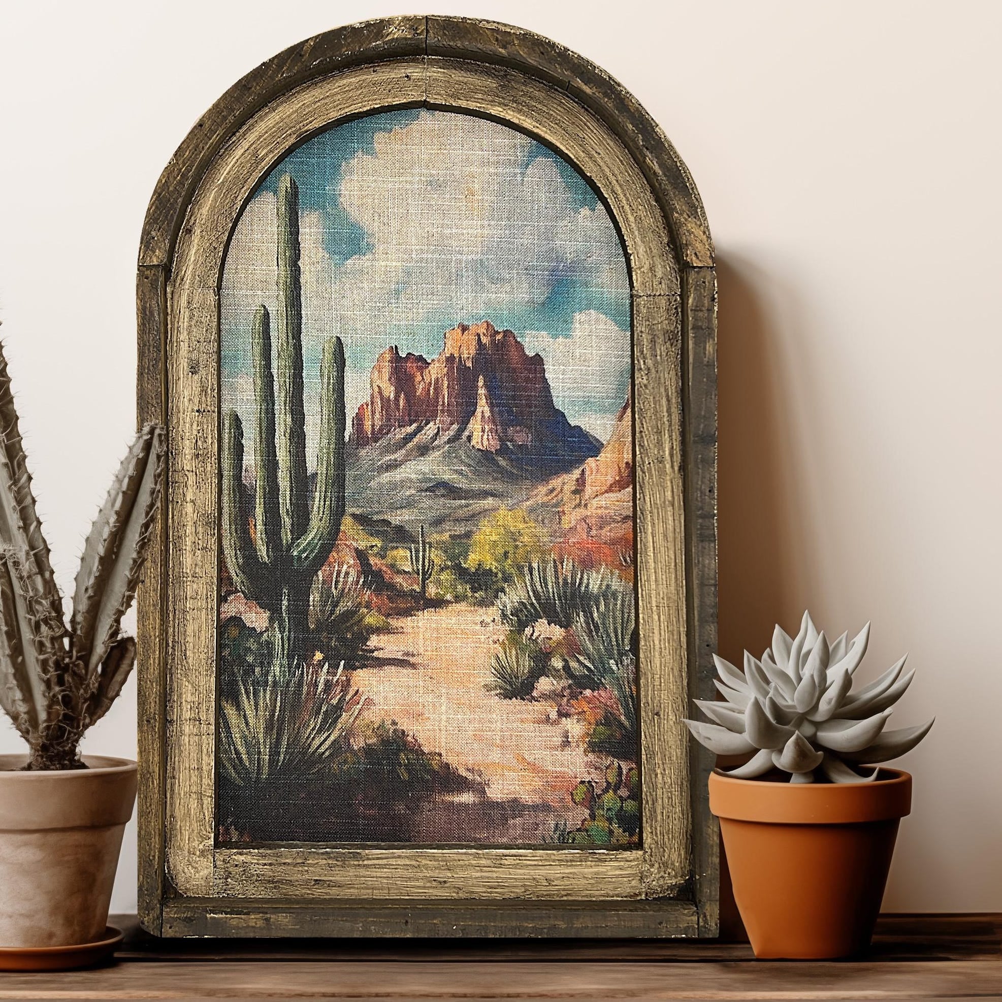 Western Landscape Wall Decor