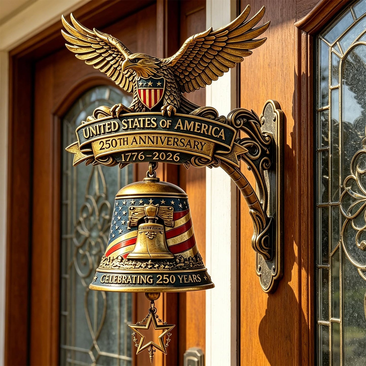 🔔🔔 Ring in the Semiquincentennial: 1776-2026 "Spirit of Liberty" Eagle Bell