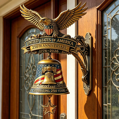 🔔🔔 Ring in the Semiquincentennial: 1776-2026 "Spirit of Liberty" Eagle Bell