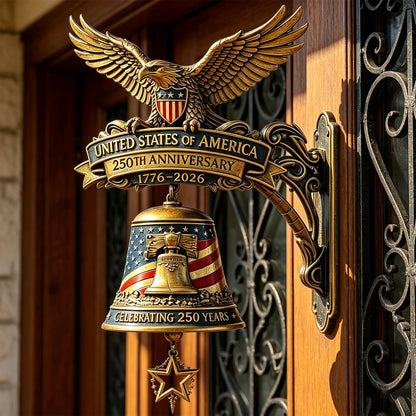 🔔🔔 Ring in the Semiquincentennial: 1776-2026 "Spirit of Liberty" Eagle Bell