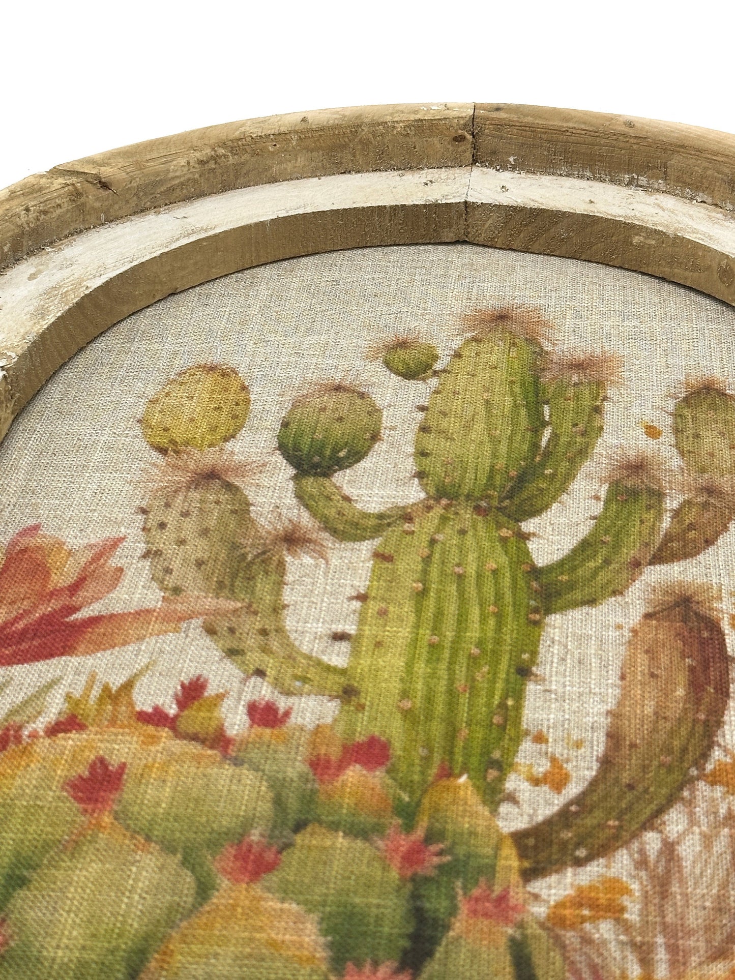 Vintage Cowboy Linen Print Wall Art