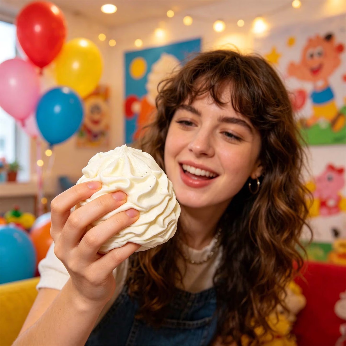 🍦The Original Cream  Splat! - Premium Slow-Rising Stress Relief Squishy Toy