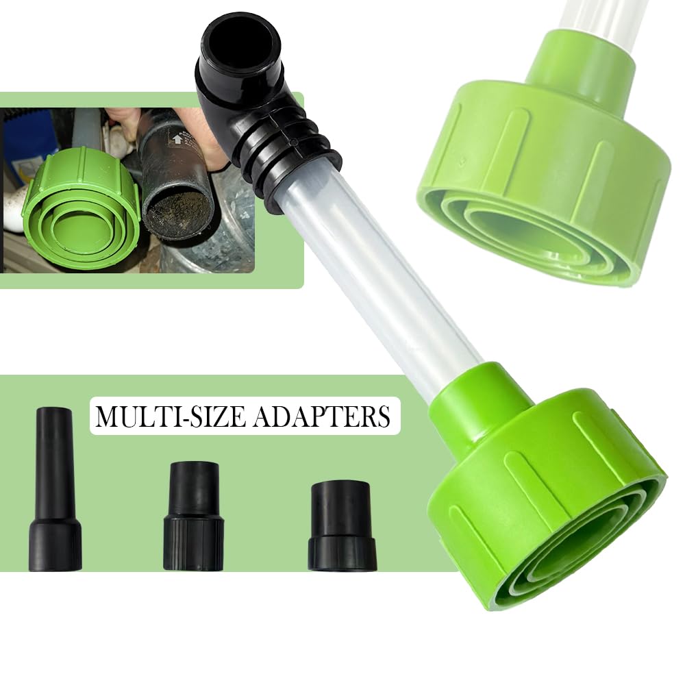 HVAC Drain Tool AC Drain Line Unclogger Vacuum Attachment A/C Condensate Drain Line Cleaner Adapter (1 Pack)