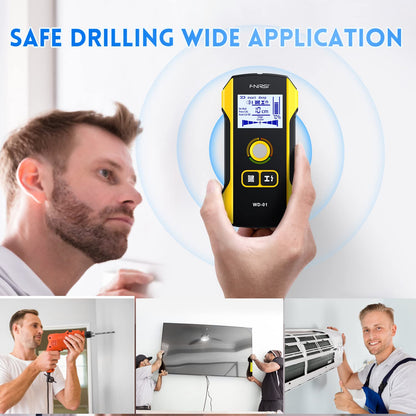6-in-1 Electronic Wall Scanner &amp; Stud Finder