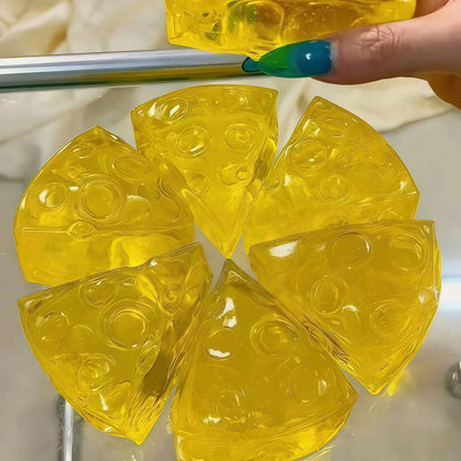 🧀The Original Honey Cheese Cube Splat! - Premium Slow-Rising Stress Relief Squishy Toy