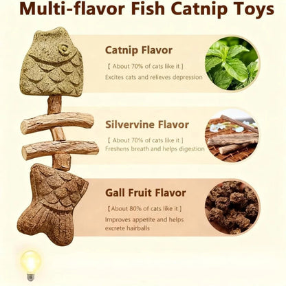 🔥Catnip & Silvervine Chew