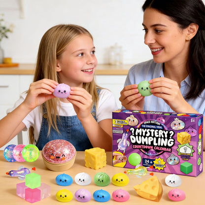 24-Day Dumpling Squishy Advent Calendar