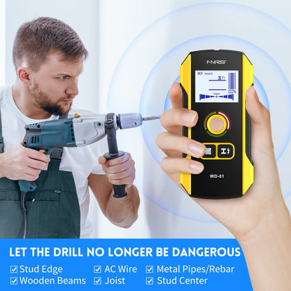 6-in-1 Electronic Wall Scanner &amp; Stud Finder