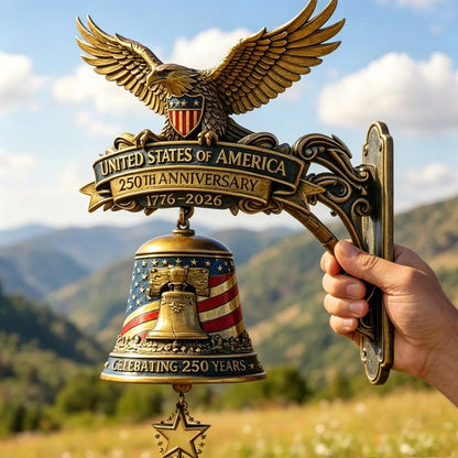 🔔🔔 Ring in the Semiquincentennial: 1776-2026 "Spirit of Liberty" Eagle Bell