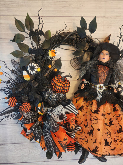 🎃Halloween Witch Wreath