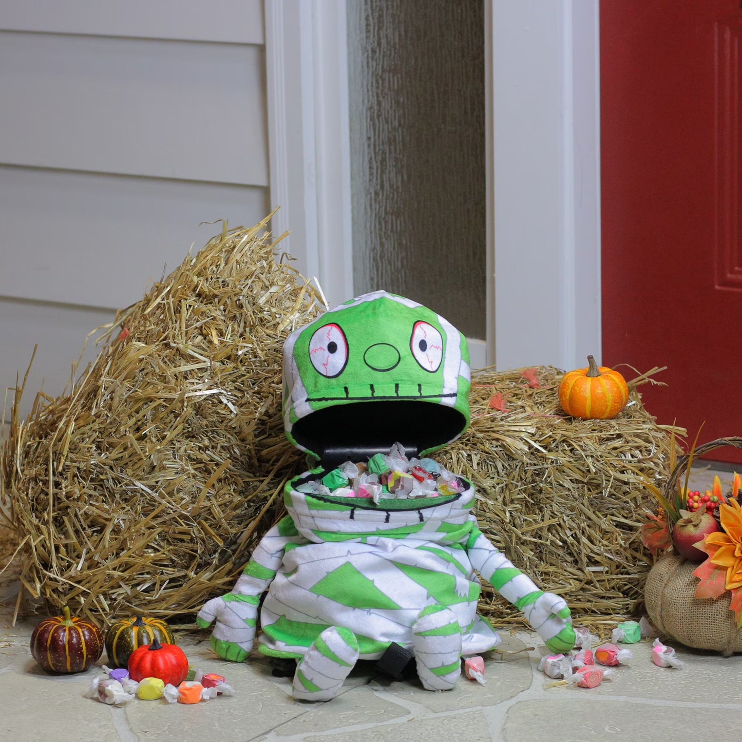 Musical Animated Mummy Children's Halloween Trick or Treat Bag