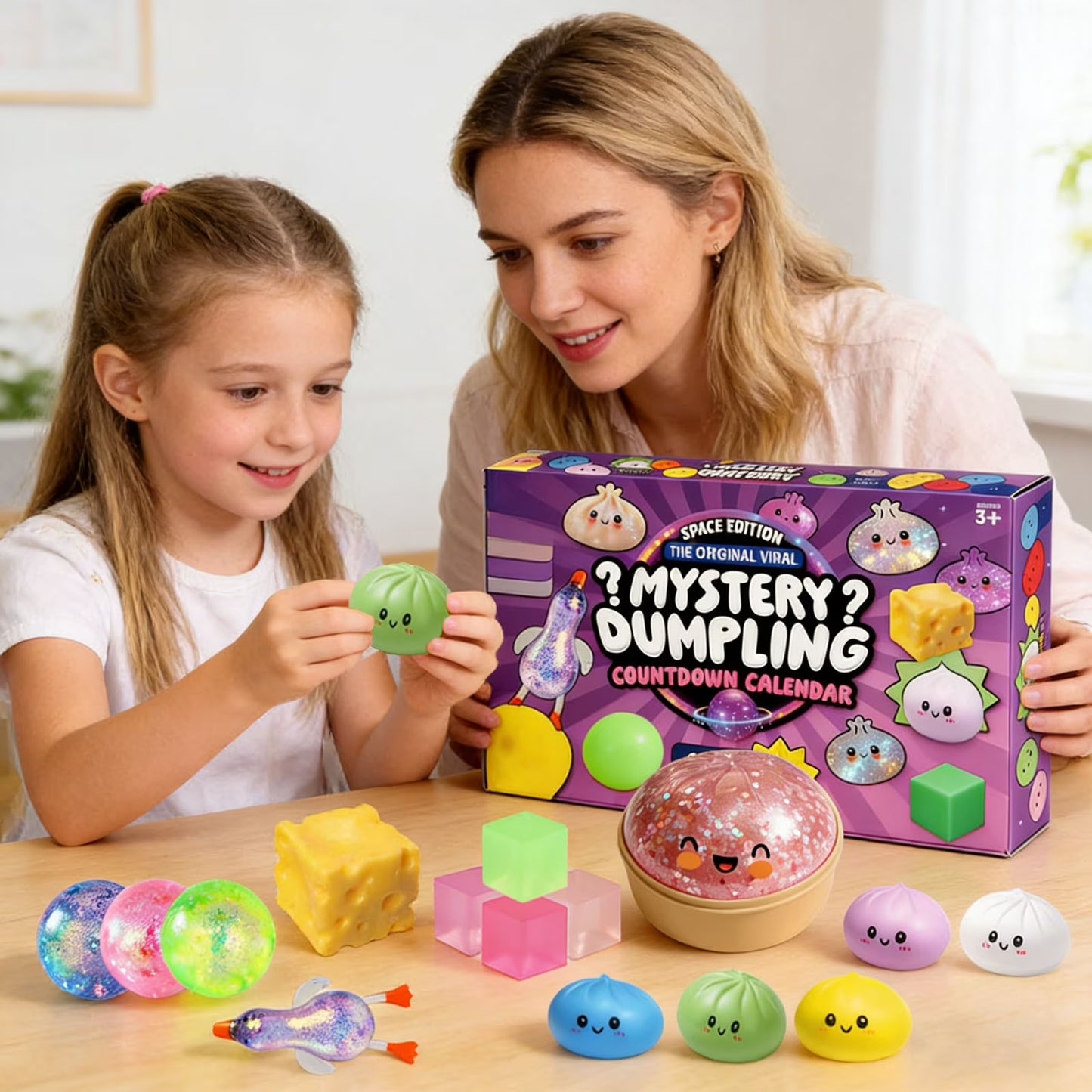 24-Day Dumpling Squishy Advent Calendar