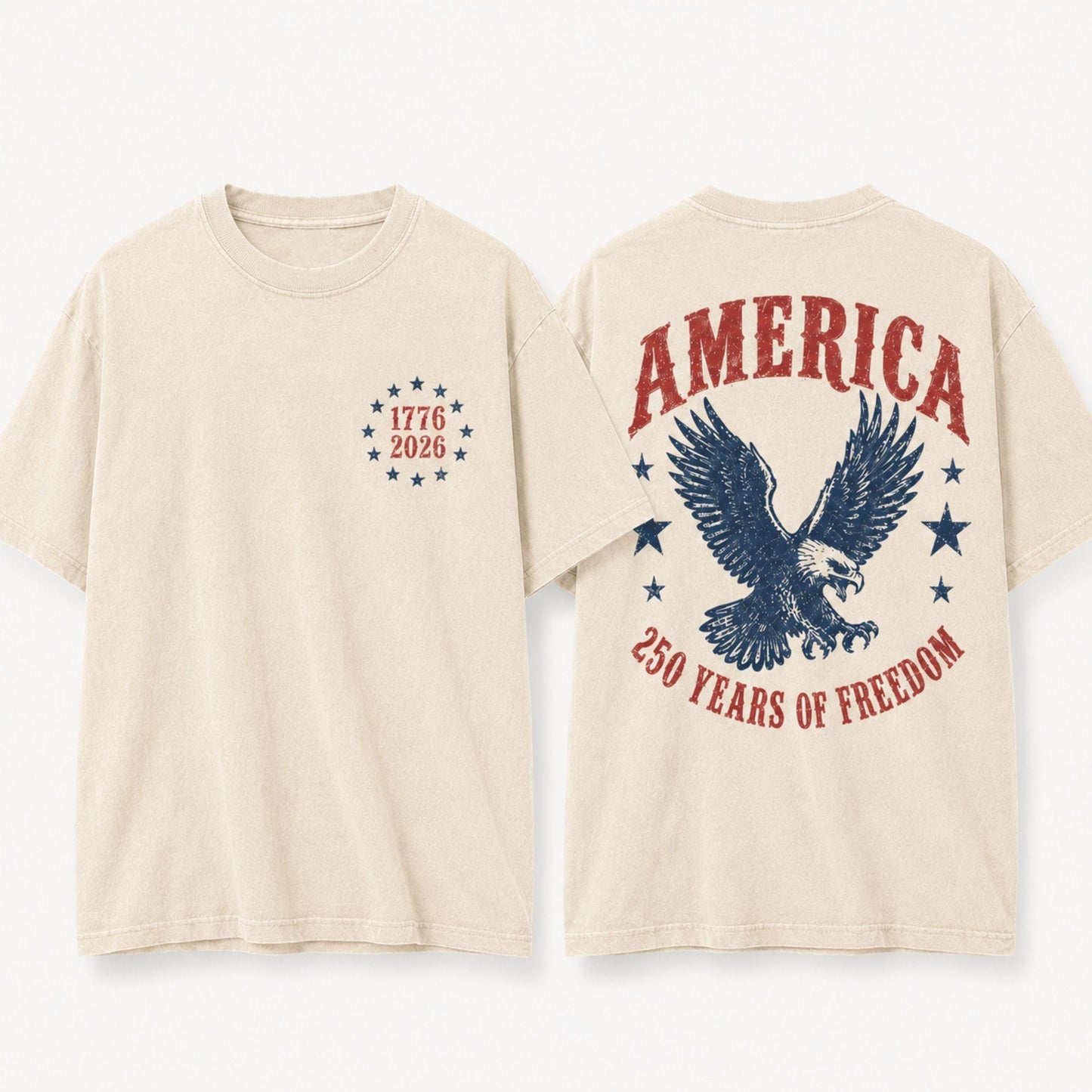 Comfort Colors America Eagle Shirt, 250th Anniversary Tee