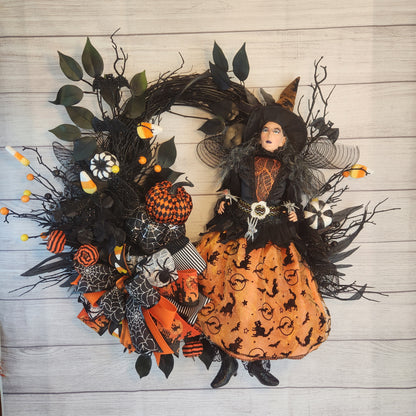 🎃Halloween Witch Wreath