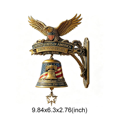 🔔🔔 Ring in the Semiquincentennial: 1776-2026 "Spirit of Liberty" Eagle Bell