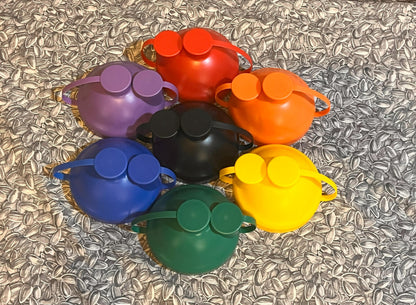 🌻Sunflower Seed Snack Cup – No Mess Seed & Shell Storage Cup - Made in America