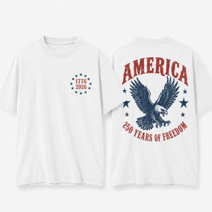 Comfort Colors America Eagle Shirt, 250th Anniversary Tee