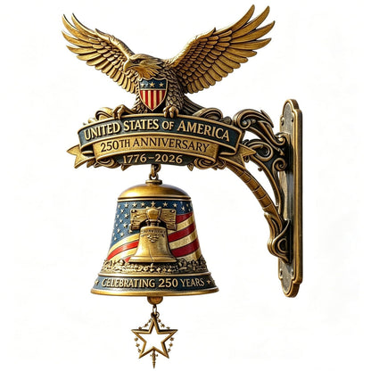 🔔🔔 Ring in the Semiquincentennial: 1776-2026 "Spirit of Liberty" Eagle Bell