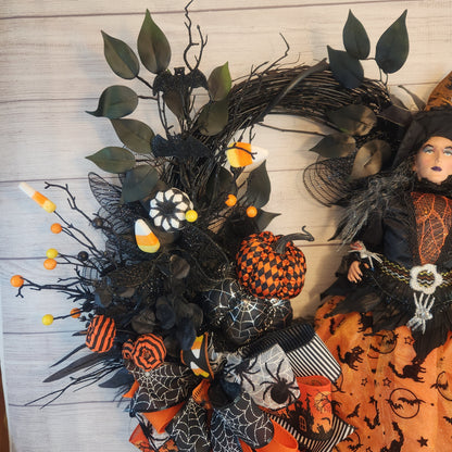 🎃Halloween Witch Wreath