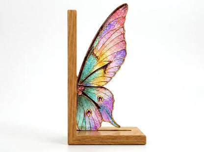 🦋Butterfly Stained Glass Bookends