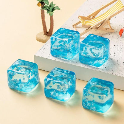🧊The Original Ice Cube Balls! - Premium Slow-Rising Stress Relief Squishy Toy