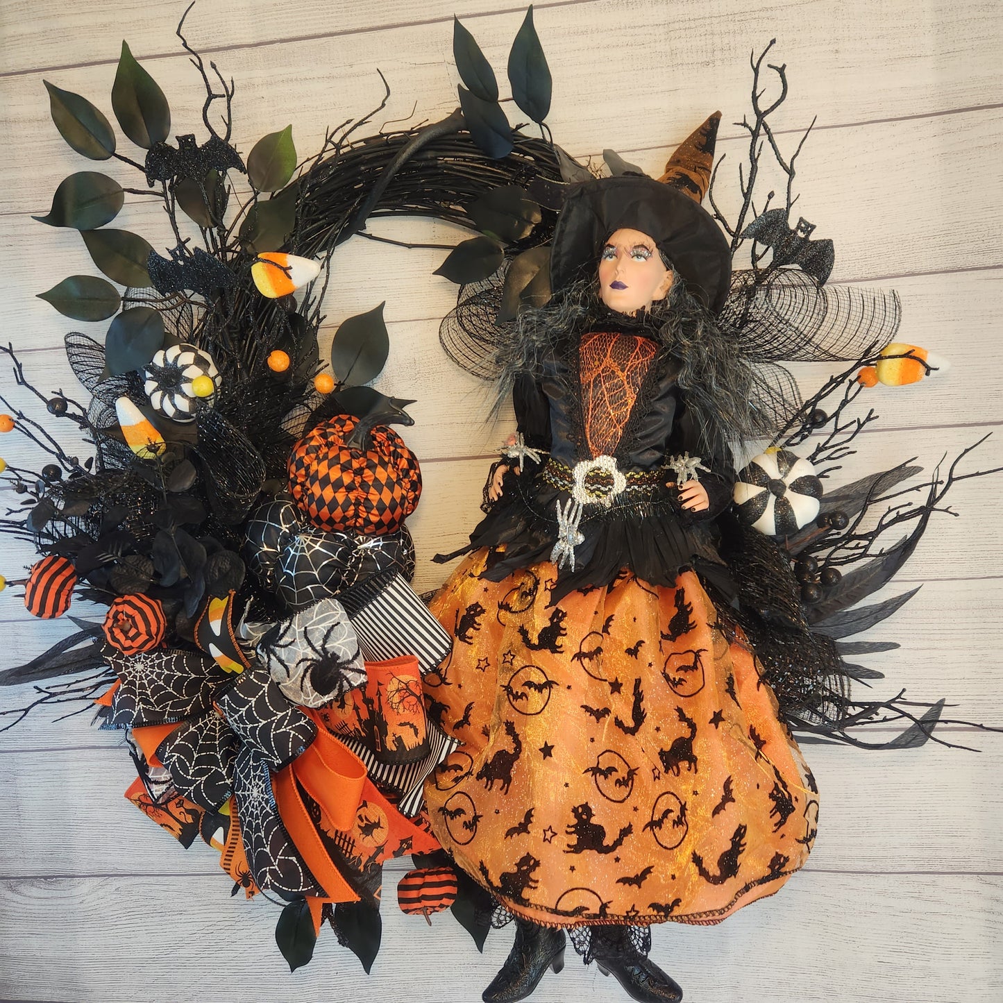 🎃Halloween Witch Wreath