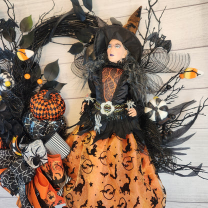 🎃Halloween Witch Wreath