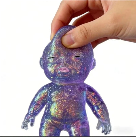👶The Original Glitter Baby Splat! - Premium Slow-Rising Stress Relief Squishy Toy
