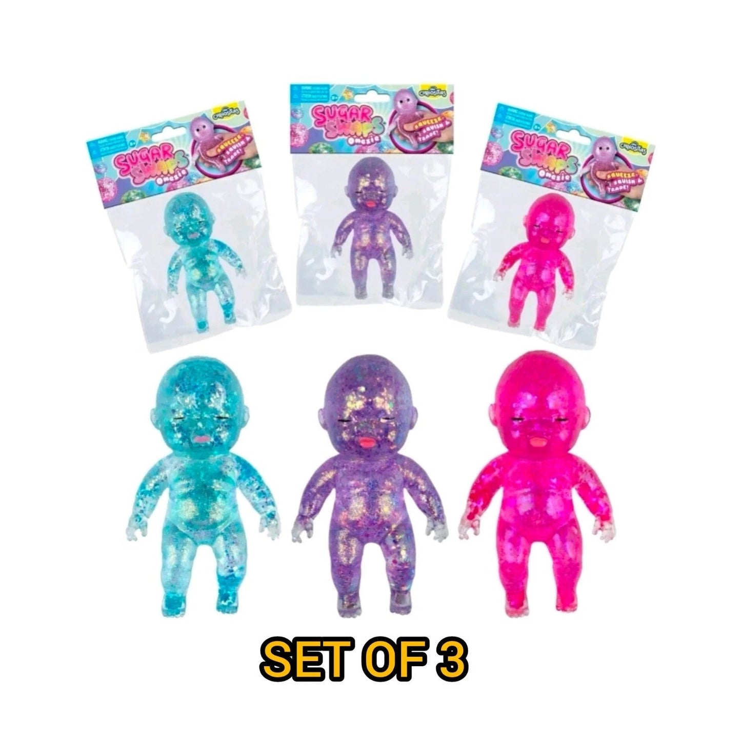 👶The Original Glitter Baby Splat! - Premium Slow-Rising Stress Relief Squishy Toy