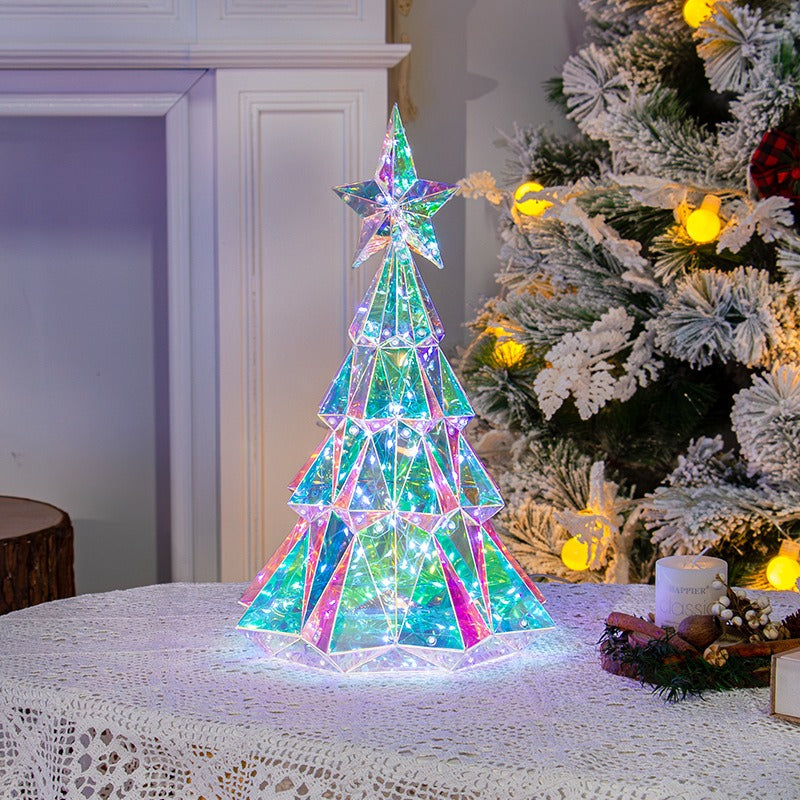 🔥Christmas Sale🎁Christmas LED Light-up Iridescent Snowman RGB Holographic In/Outdoor Figure