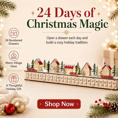 🔥Christmas Sale🎁Home Reflections Christmas Village Advent Calendar