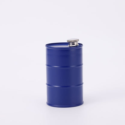 350ml/750ml Oil Drum Anti-rust Leak-proof No Odor Portable Wine Storage🛢Food Grade Camping Whisky Flagon Wine Jug Camping Supplies【liquor is not included】