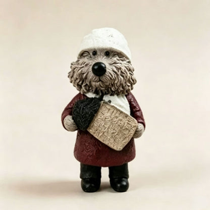 🔥Christmas Sale🎁Jug Band Christmas Decorations Resin Otters Muppet Emmet Otters Statue Christmas Jug-Band Organic Art Dolls Ornaments