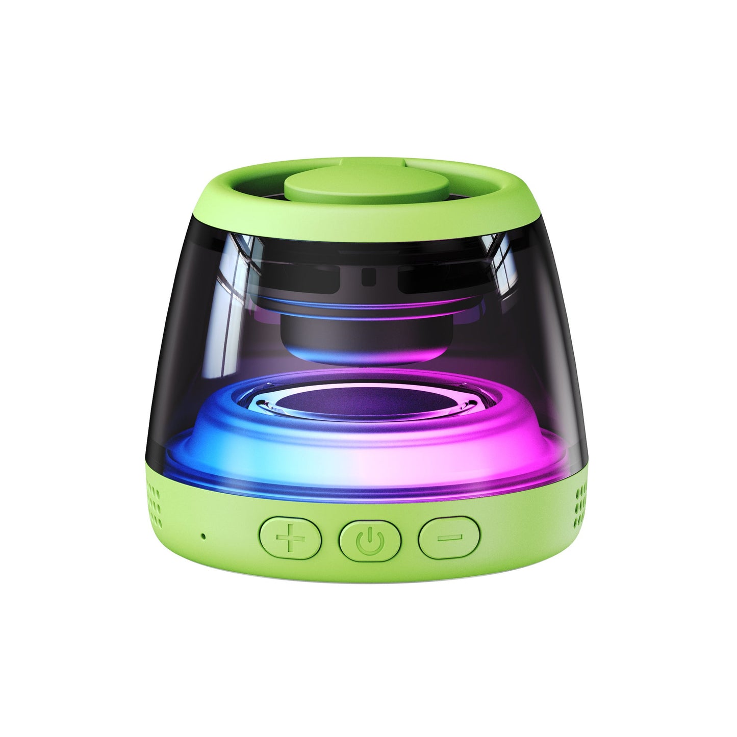 Portable RGB Bluetooth Speaker with Magnetic Phone Stand