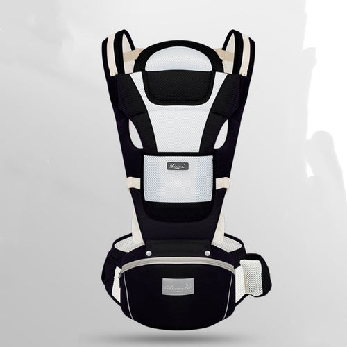 👶Adjustable Ergonomic Baby Carrier with Hip Seat