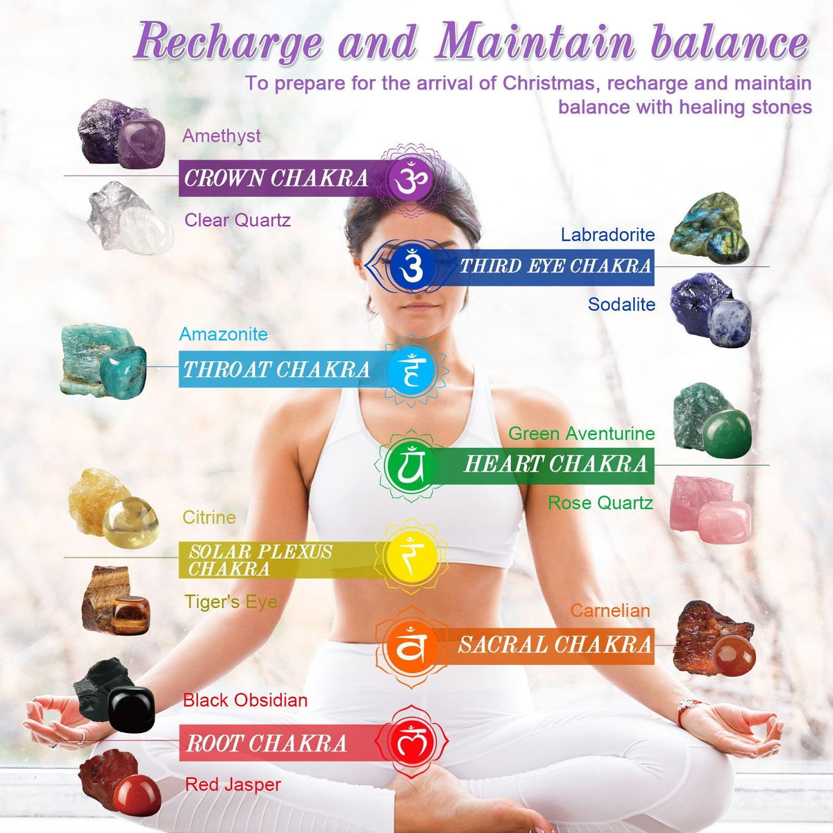 🔥Christmas Sale🎁Enchanted Countdown — 24-Day Crystal Healing Advent Calendar