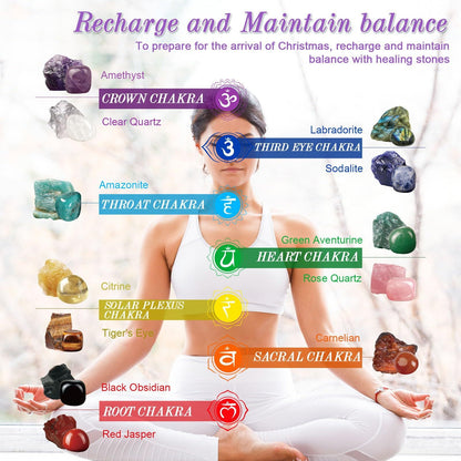 🔥Christmas Sale🎁Enchanted Countdown — 24-Day Crystal Healing Advent Calendar