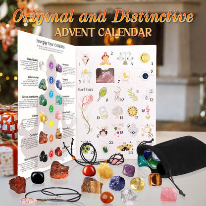 🔥Christmas Sale🎁Enchanted Countdown — 24-Day Crystal Healing Advent Calendar