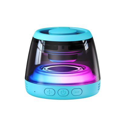 Portable RGB Bluetooth Speaker with Magnetic Phone Stand