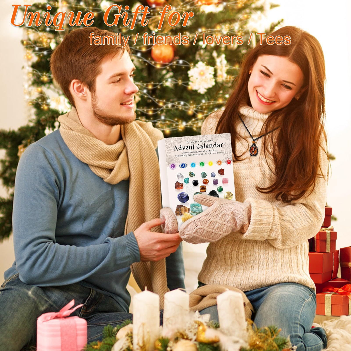 🔥Christmas Sale🎁Enchanted Countdown — 24-Day Crystal Healing Advent Calendar