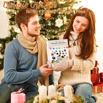 🔥Christmas Sale🎁Enchanted Countdown — 24-Day Crystal Healing Advent Calendar