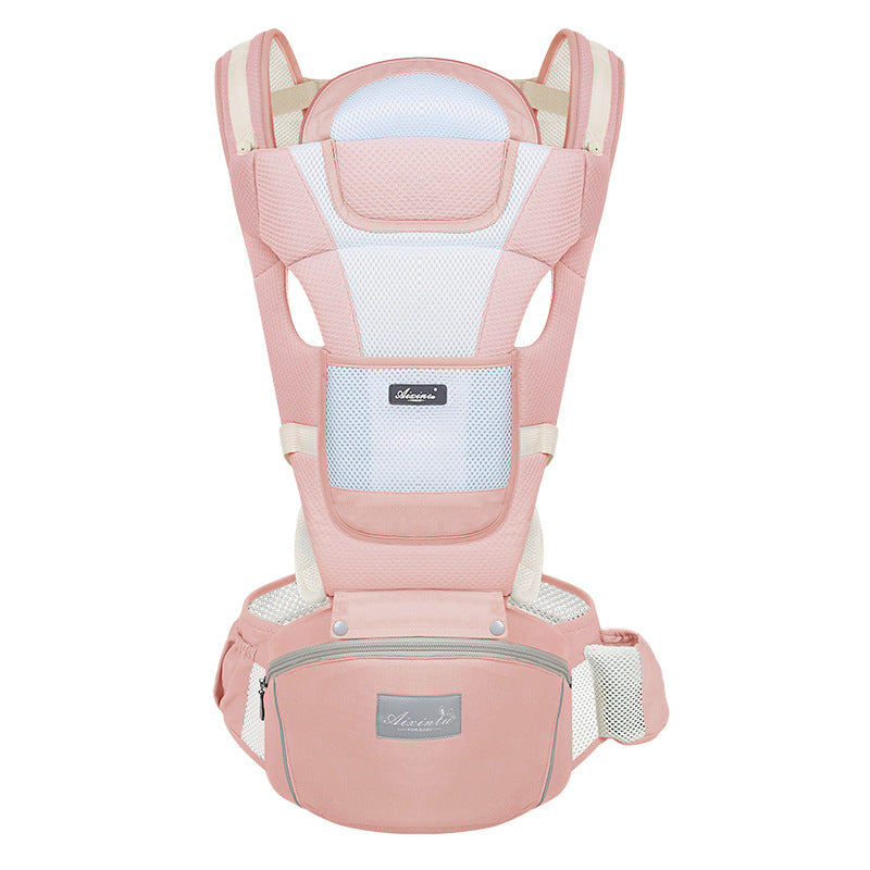 👶Adjustable Ergonomic Baby Carrier with Hip Seat