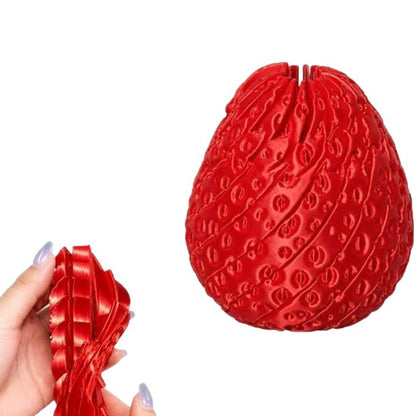 🔥3D-Printed Strawberry Egg Toy