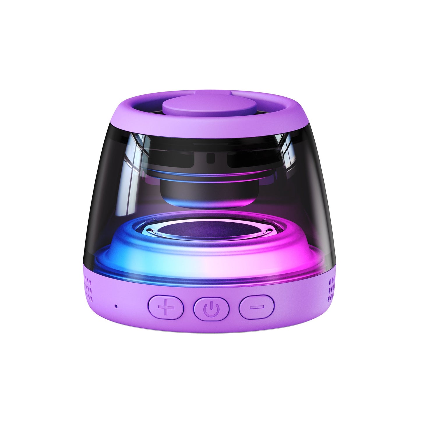 Portable RGB Bluetooth Speaker with Magnetic Phone Stand