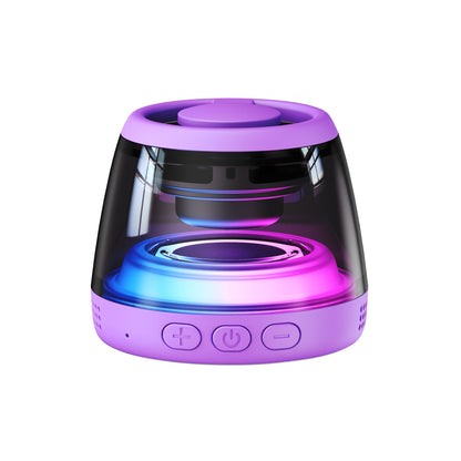 Portable RGB Bluetooth Speaker with Magnetic Phone Stand