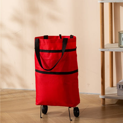 🛒Foldable 2-in-1 Shopping Bag
